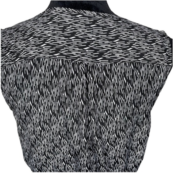 Ann Taylor Loft Elastic Waist Lined Dress Small - Picture 3 of 10